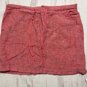 Casual Coral/Red Skirt